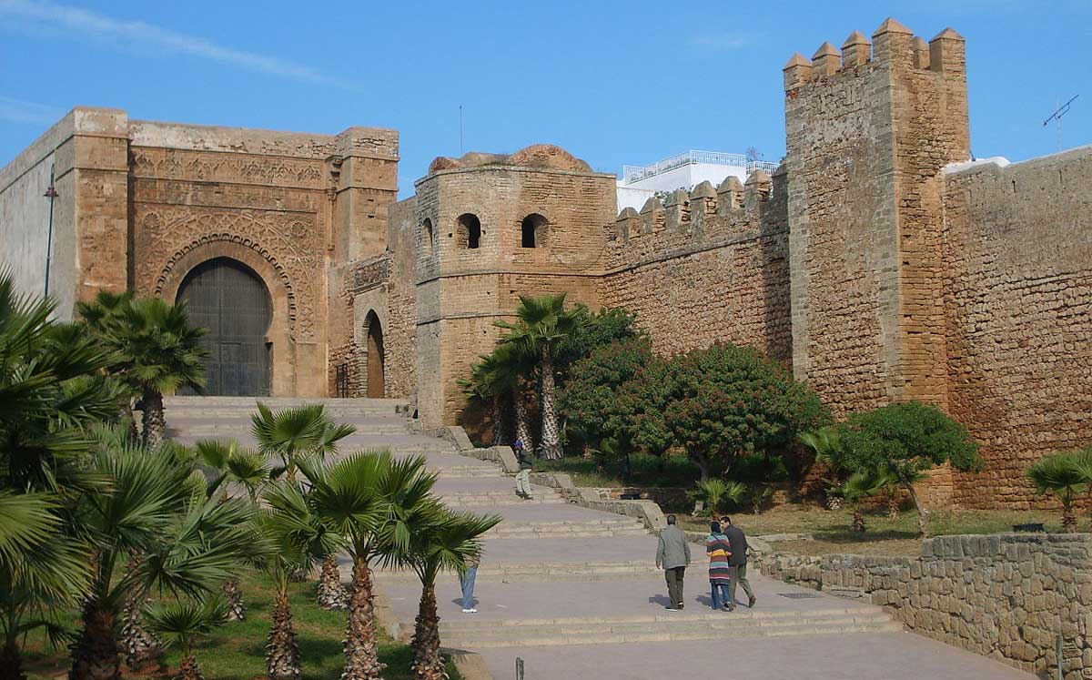 Касба Удайя - главная крепость Рабата в Марокко
