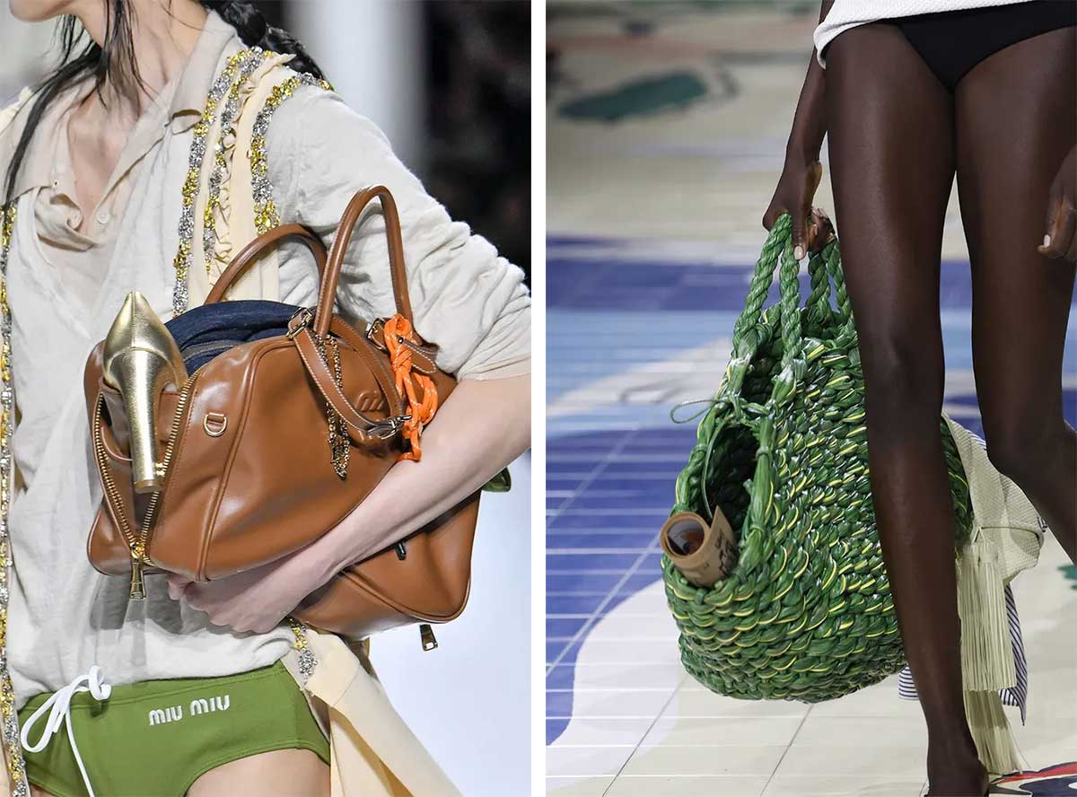 Огромные сумки - модный тренд 2024