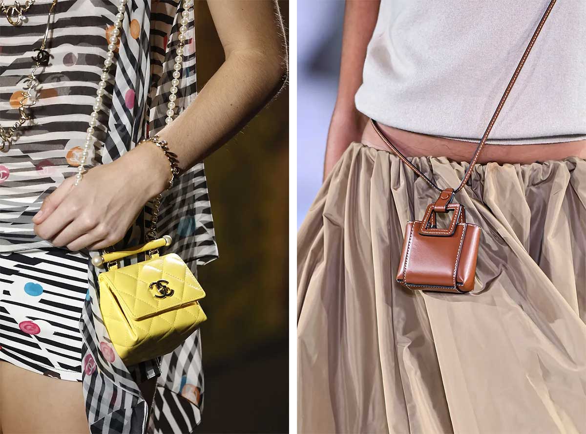 Микро-сумки для девушек - модные тренды и образы 2024