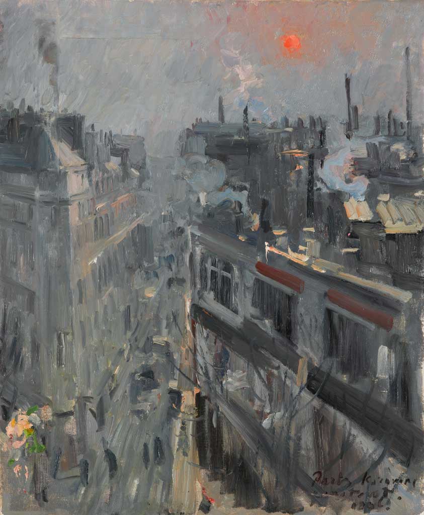 Париж утром, 1906. Константин Коровин